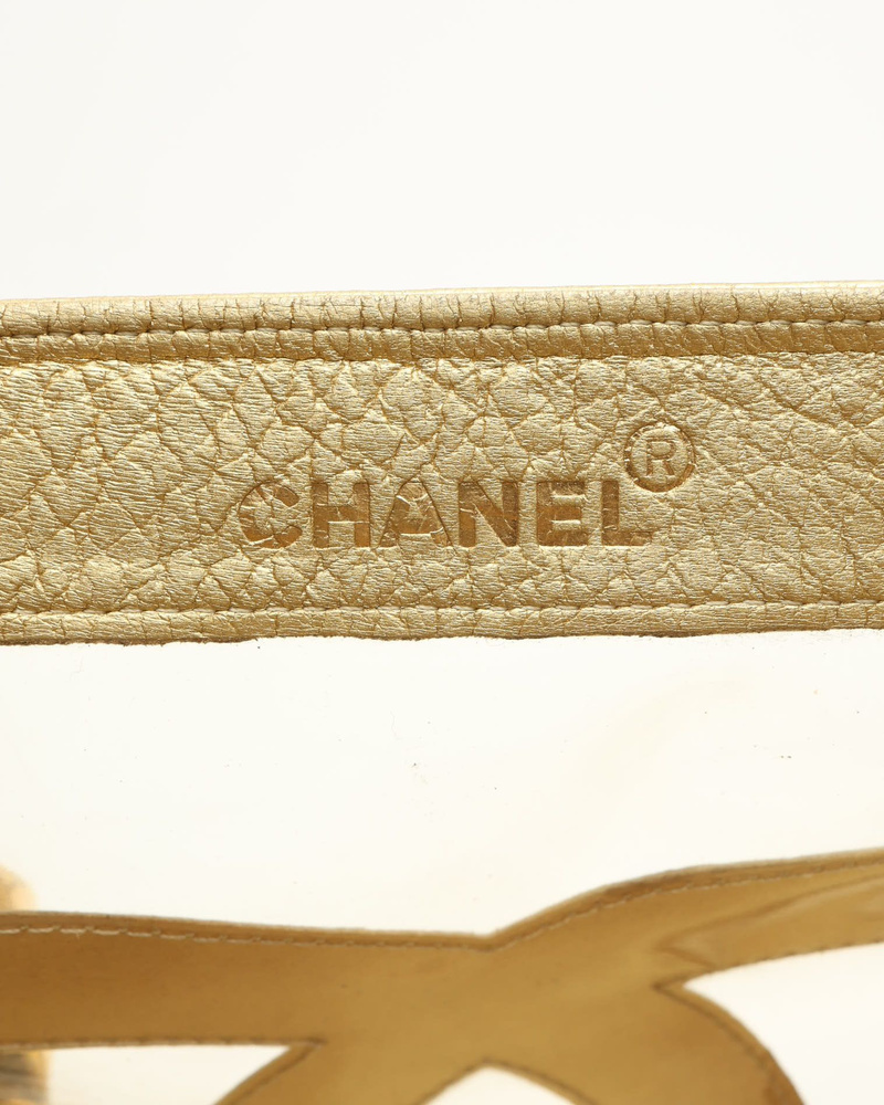 Vintage Chanel CC Naked Coco Mark Chain Tote Bag - 854-19753 - A