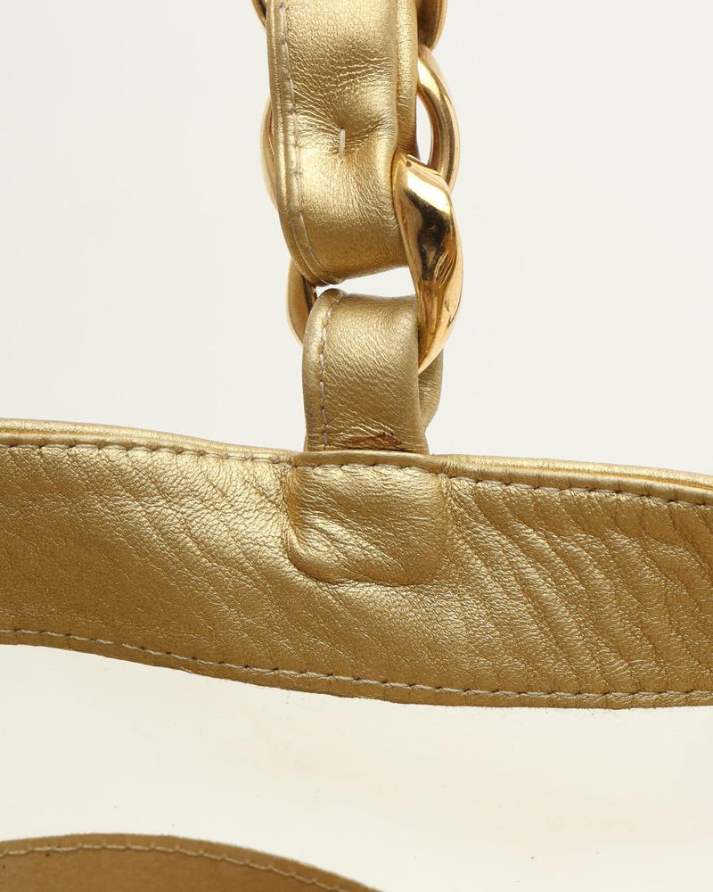 Vintage Chanel CC Naked Coco Mark Chain Tote Bag - 854-19753 - A
