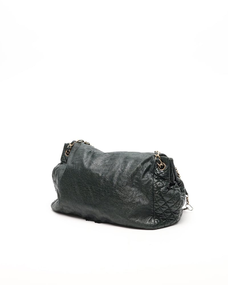Vintage Chanel Rock & Chain Accordion Flap Bag - AP147380