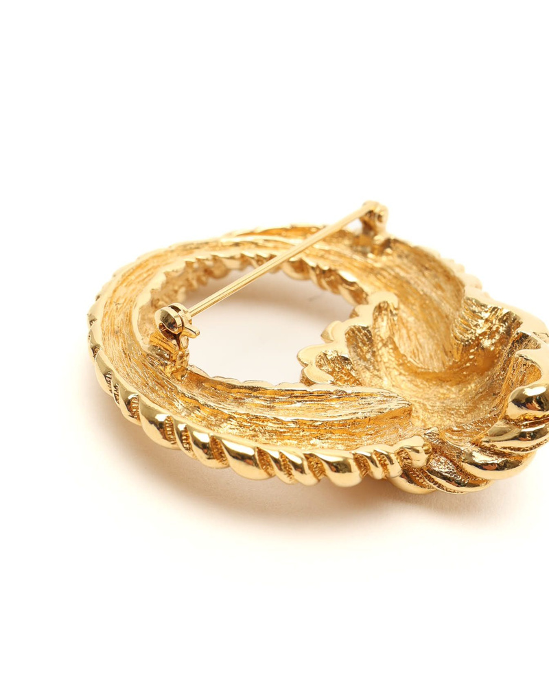 Vintage Christian Dior Twist Rope Brooch - 859-39949