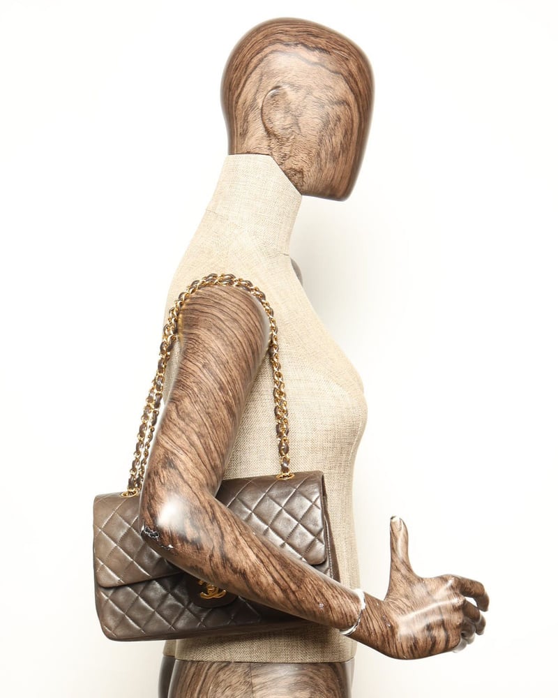 Vintage Chanel Medium Classic Double Flap Bag - WZ648478 - A Retro