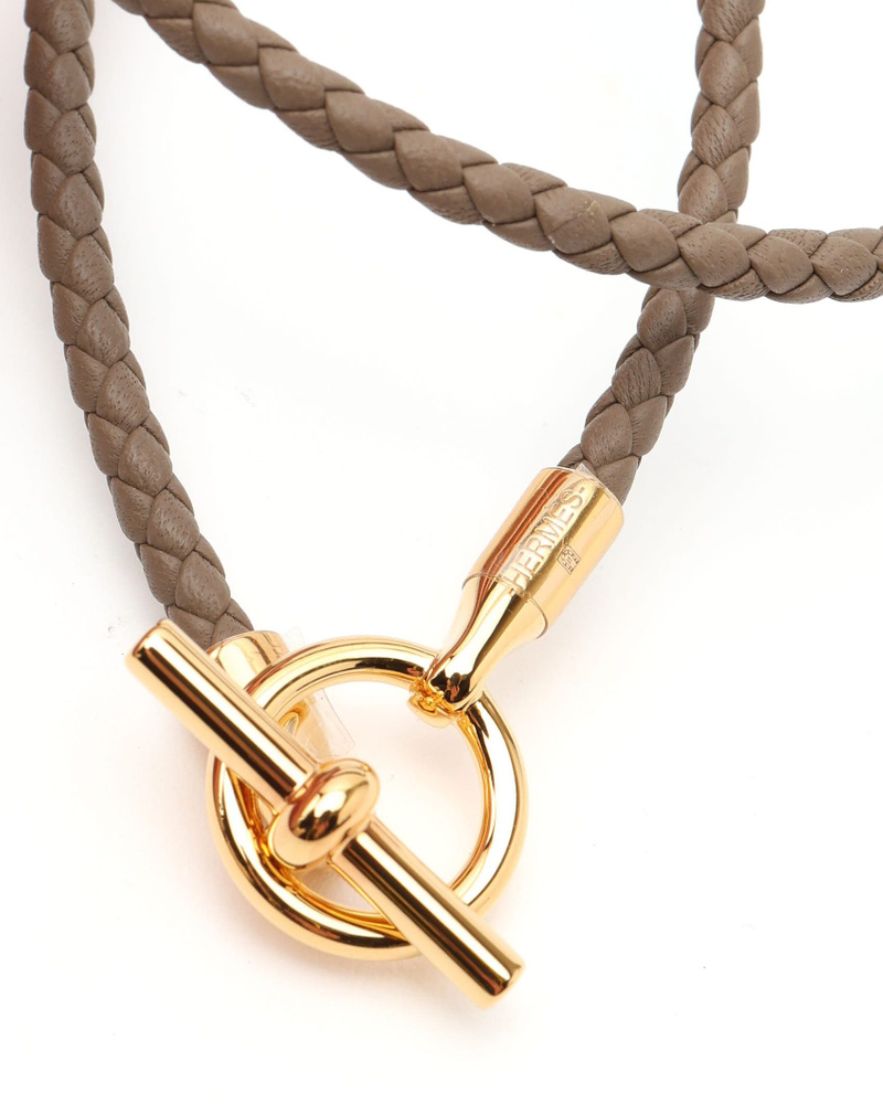 Vintage Hermès Glenan Double Tour bracelet - 2260001492930