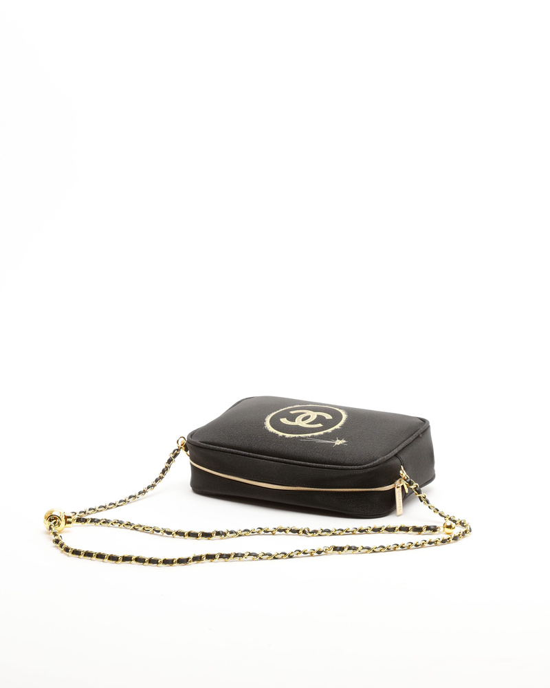 Vintage Chanel Novelty Holiday Edition Beauty Bag - 860-42594