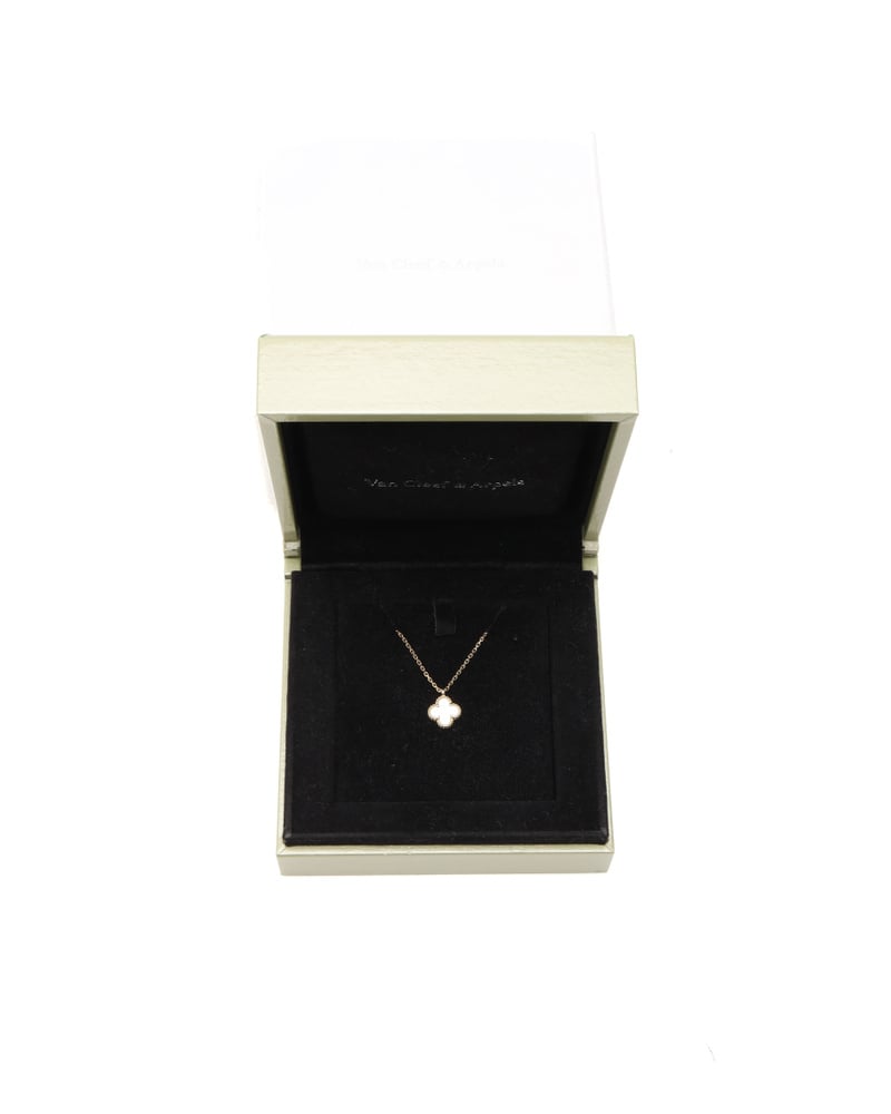 Vintage Van Cleef & Arpels Sweet Alhambra Mother-of-pearl Necklace