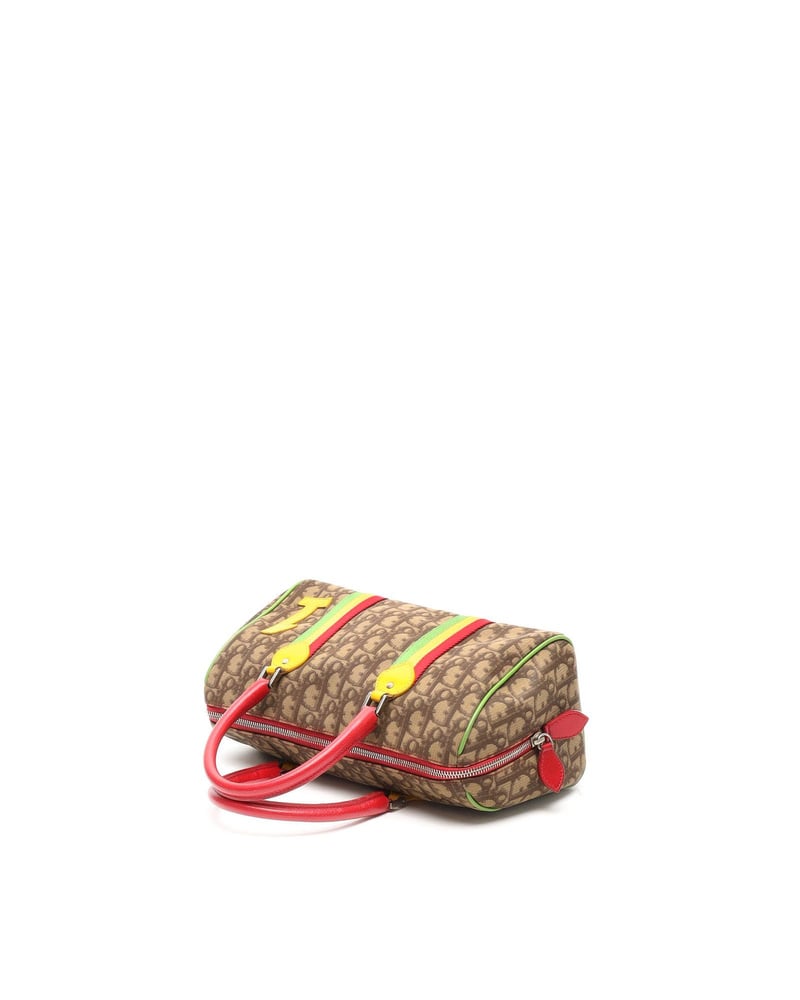 Vintage Christian Dior Rasta Boston Bag - K26041519095