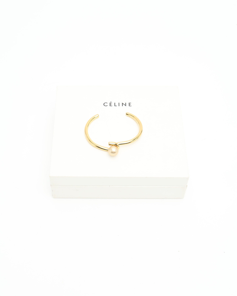 Vintage Céline CELINE Pearl Cuff - K260506118737