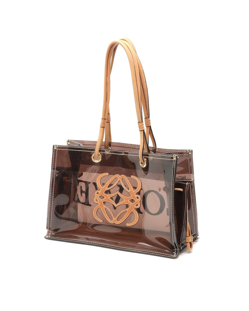 Vintage Loewe Transparent Amazona Tote Bag - K260513391110