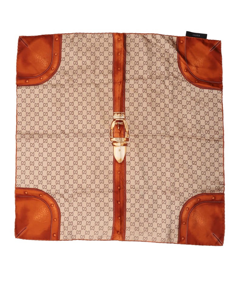 Gucci 70 GG Silk Scarf