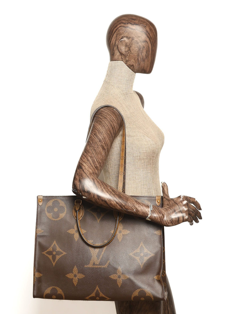 Louis Vuitton Reverse OnTheGo GM Tote Bag