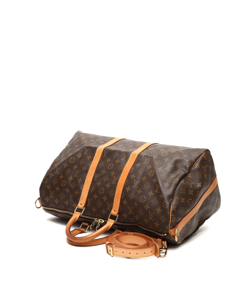 Louis Vuitton Monogram Keepall Bandouliére 50 Weekend Bag