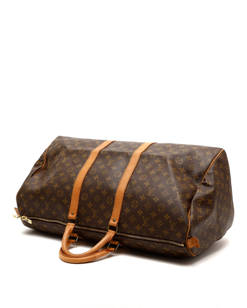 Louis Vuitton Monogram Keepall 55 Weekend Bag