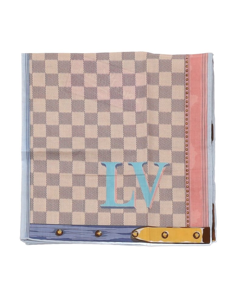 Louis Vuitton Damier Azur Summer Trunk Scarf
