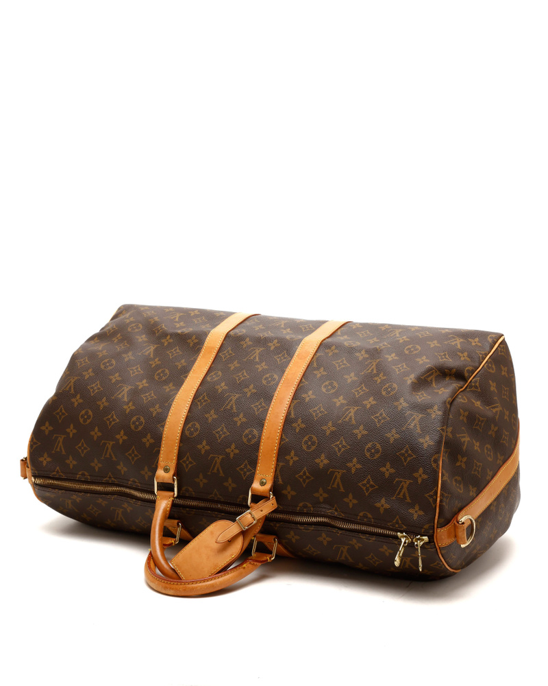Louis Vuitton Monogram Keepall Bandoulière 55 Weekend Bag