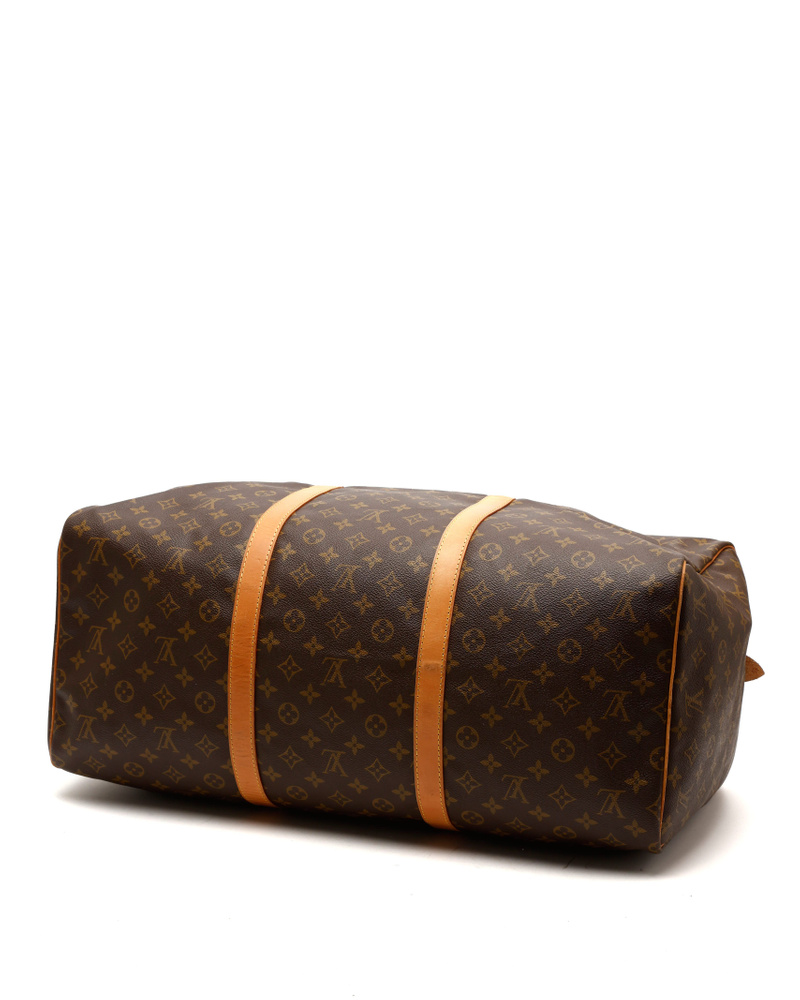 Louis Vuitton Monogram Keepall 55 Weekend Bag