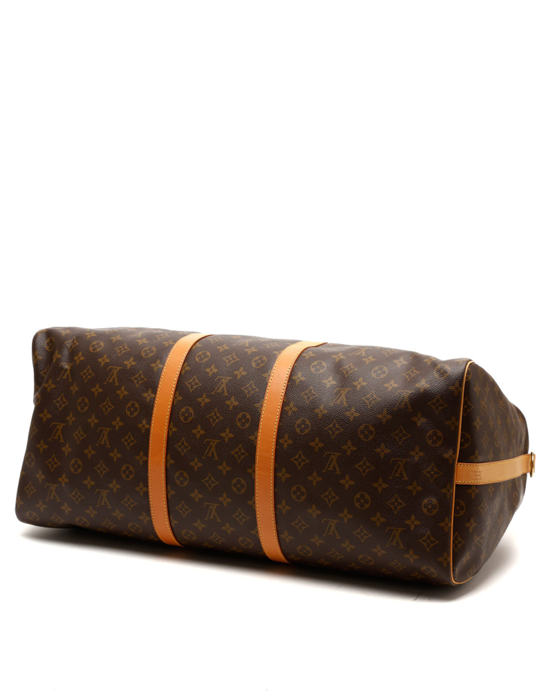 Louis Vuitton Monogram Keepall Baundauliére 60 Weekend Bag