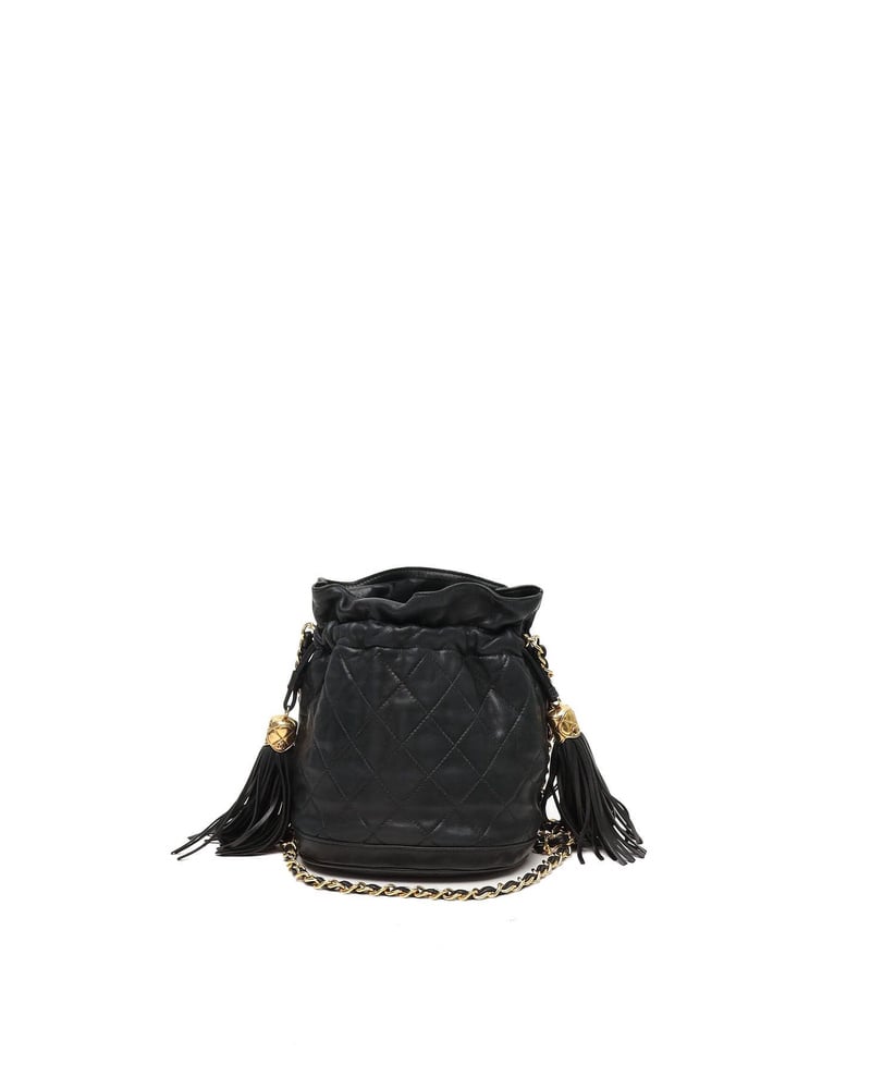 Chanel Fringe Bucket Bag