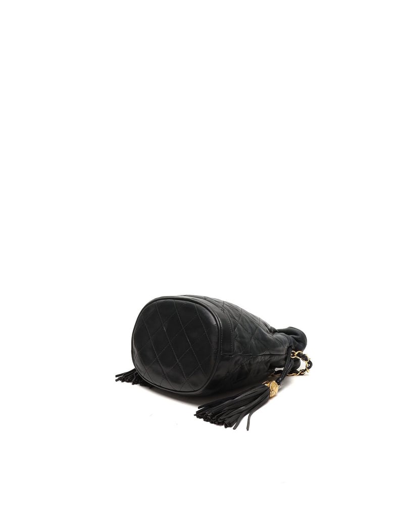 Chanel Fringe Bucket Bag
