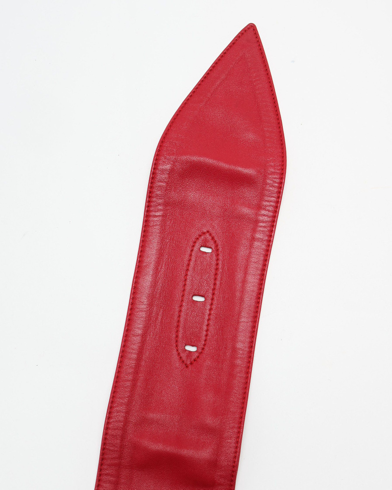 Loewe Leather Waist Belt, Size 75