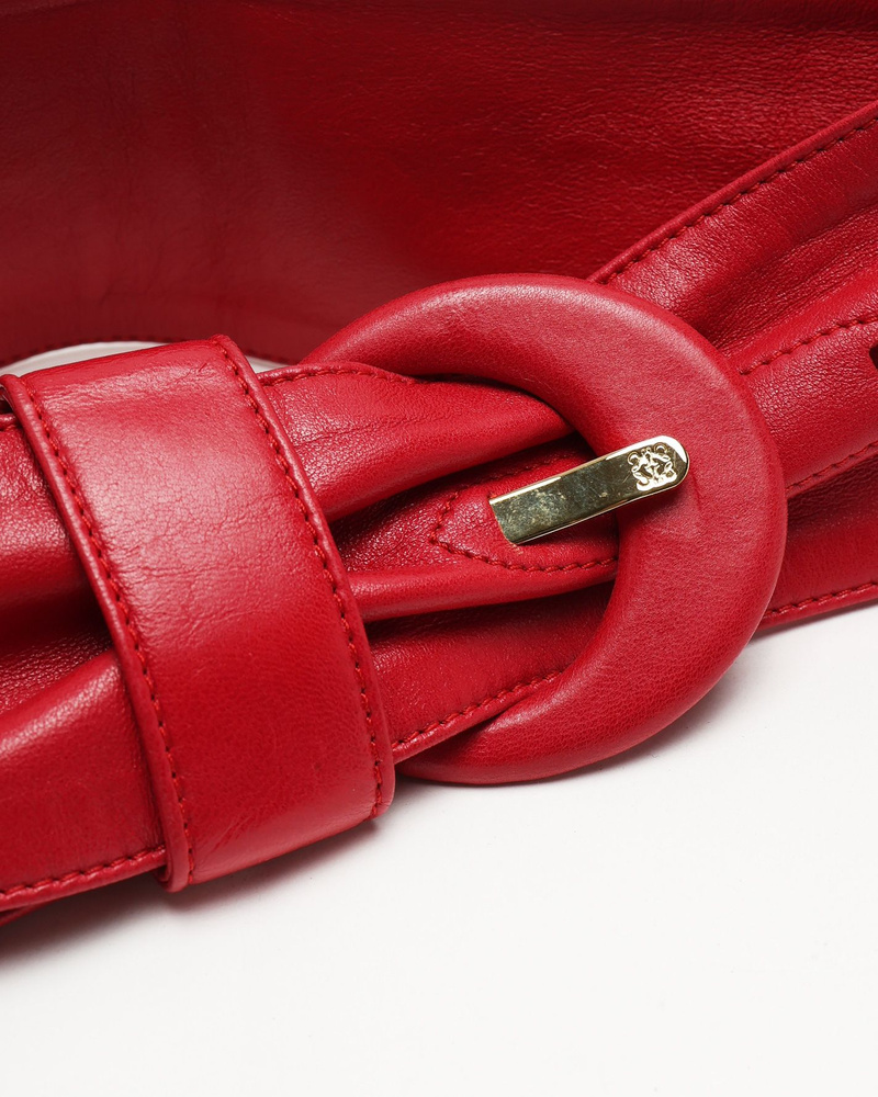 Loewe Leather Waist Belt, Size 75