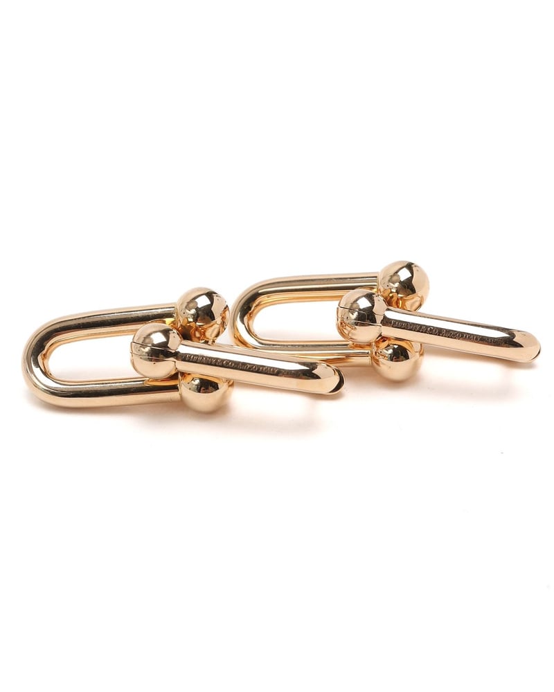 Tiffany & Co HardWear Medium Link 18kt Earrings