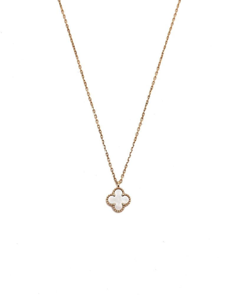 Van Cleef & Arpels Sweet Alhambra Mother-of-pearl Necklace
