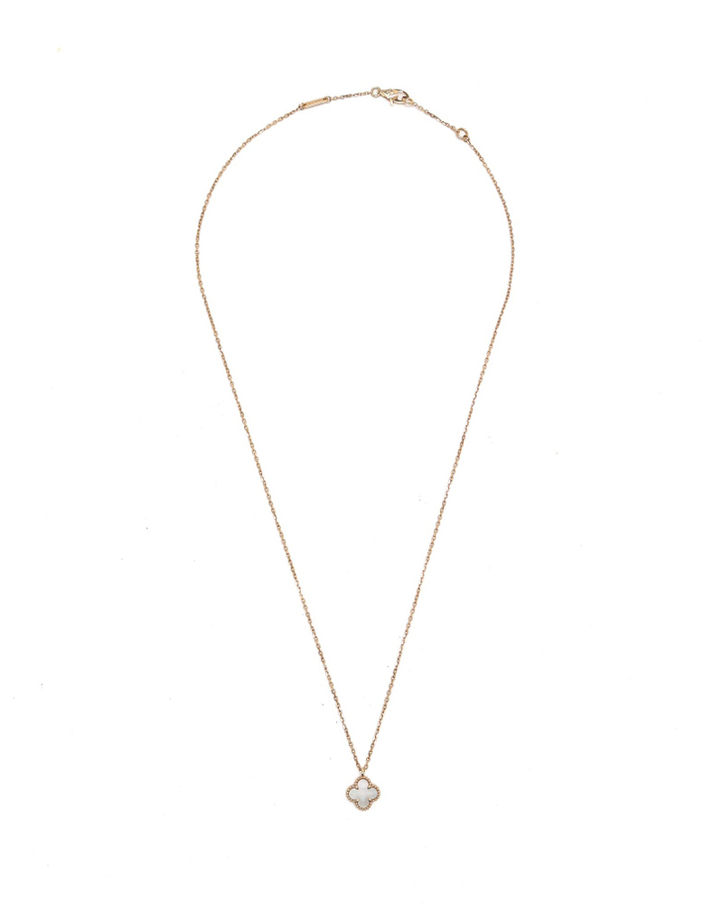 Van Cleef & Arpels Sweet Alhambra Mother-of-pearl Necklace