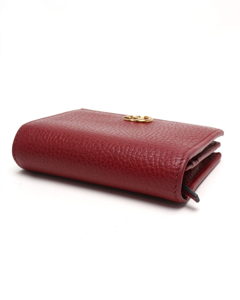Gucci Leather Flap Card Holder