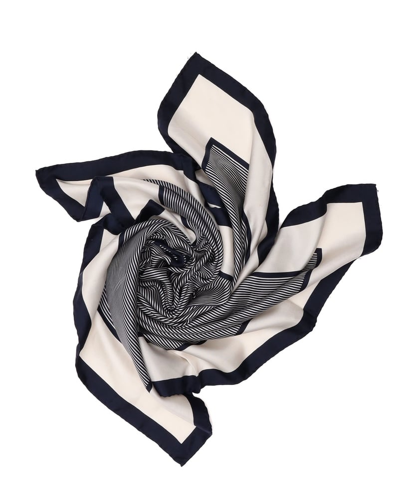 Saint Laurent 90 YSL Silk Scarf