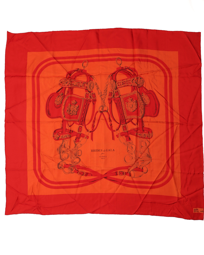 Hermès Hermes Carre 90 Brides de Gala Silk Scarf