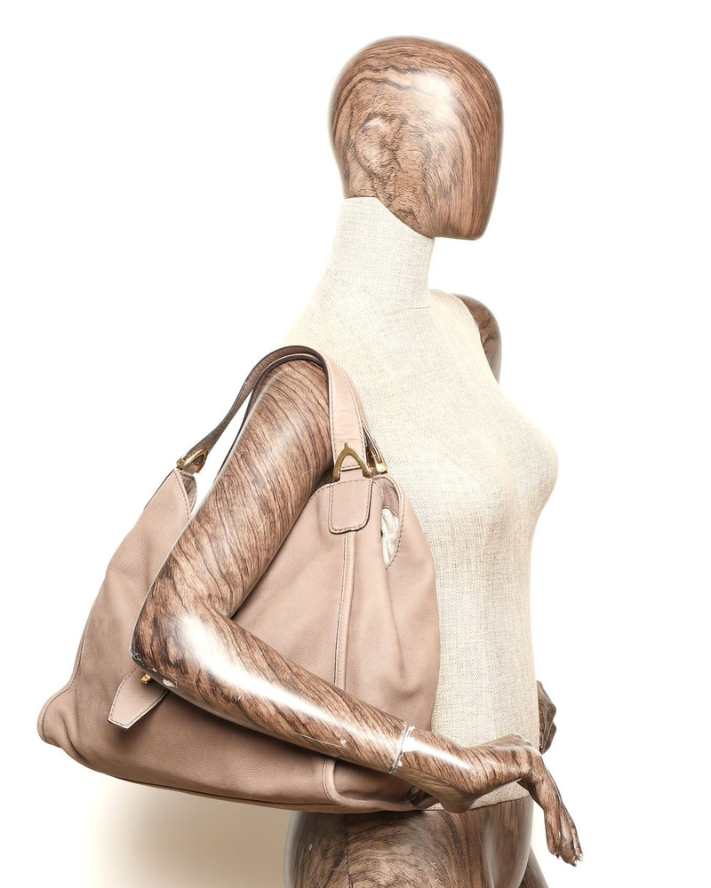 Gucci Suede Stirrup Bag