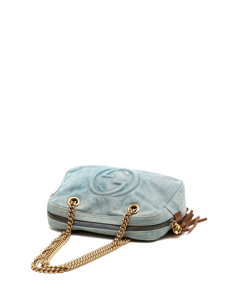 Gucci Denim Soho Disco Camera Bag