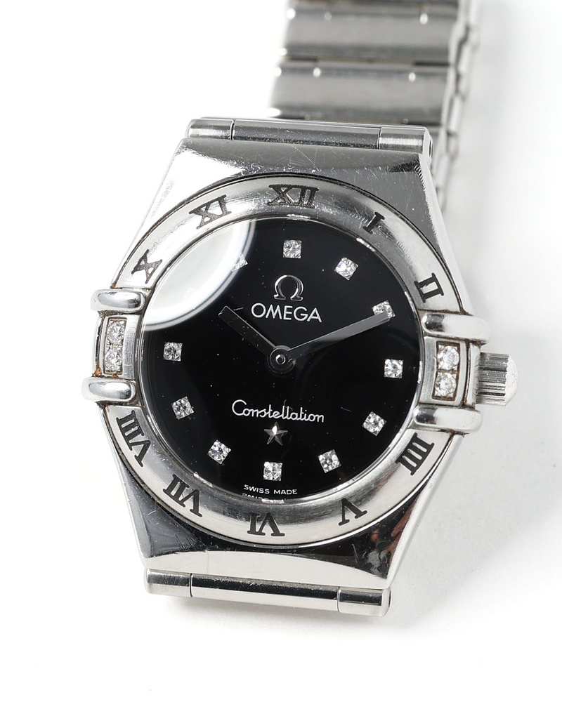 Omega Constellation 22mm Diamond Watch