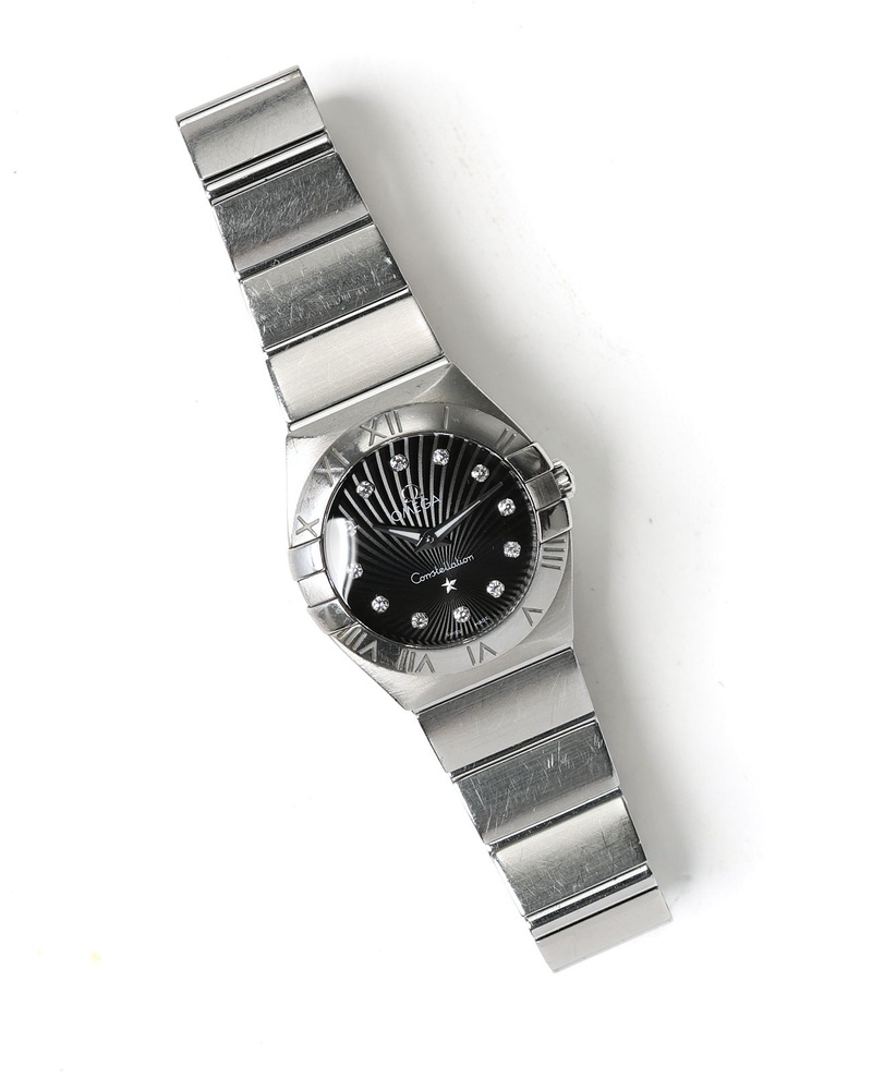 Omega Constellation 24mm Diamond Watch