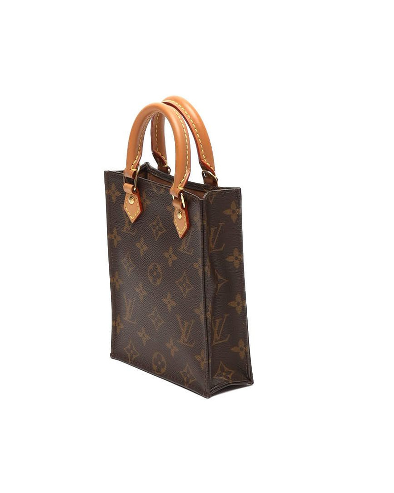 Louis Vuitton Monogram Petit Sac Plat Bag