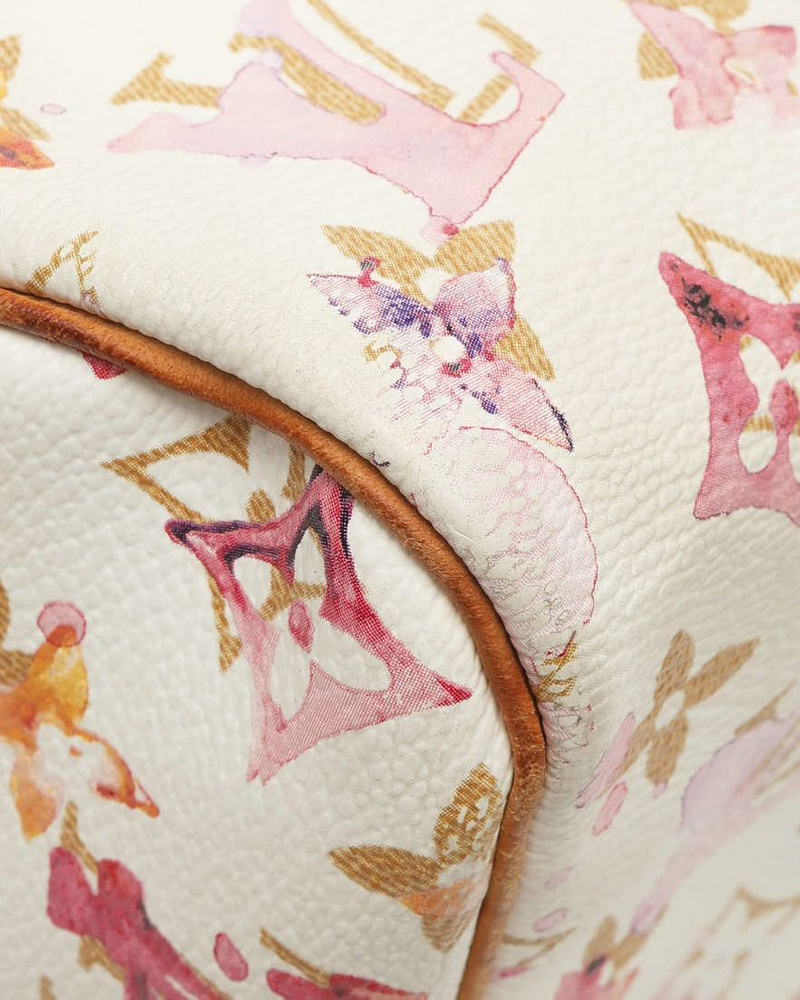 Louis Vuitton Monogram Aquarelle Speedy 30 Bag