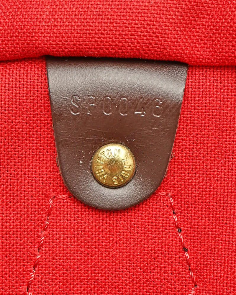 Louis Vuitton Damier Ebene Speedy 30 Bag