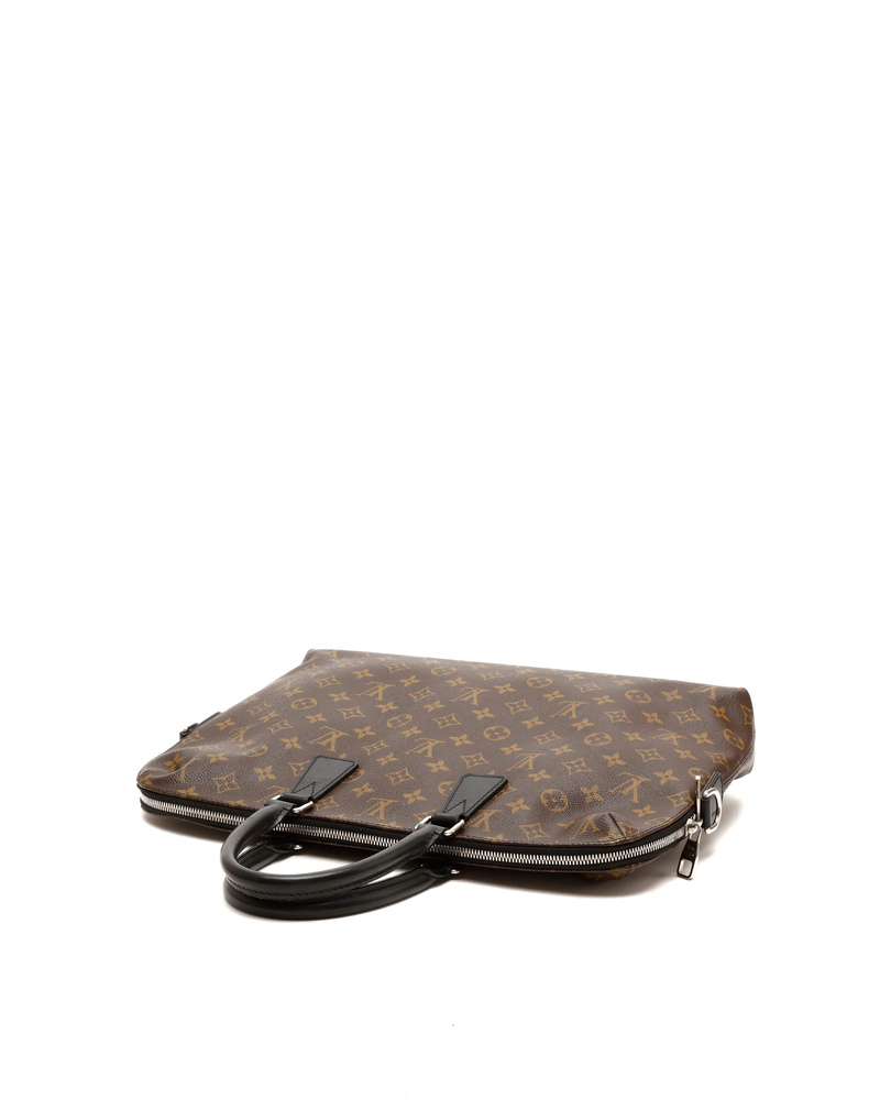 Louis Vuitton Monogram Macassar Porte-Document Jour Business Bag