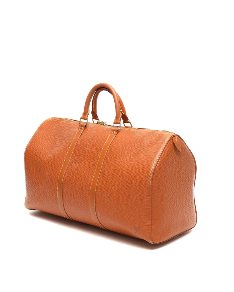 Louis Vuitton Epi Keepall 50 Weekend Bag