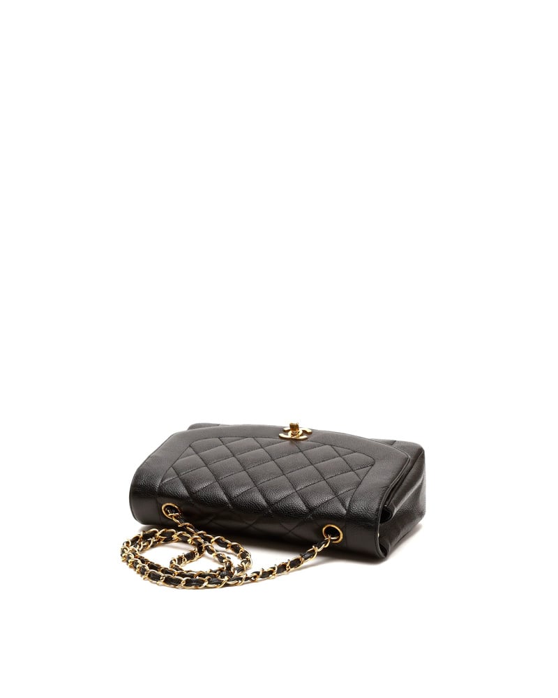 Chanel Medium Caviar Diana Flap Bag