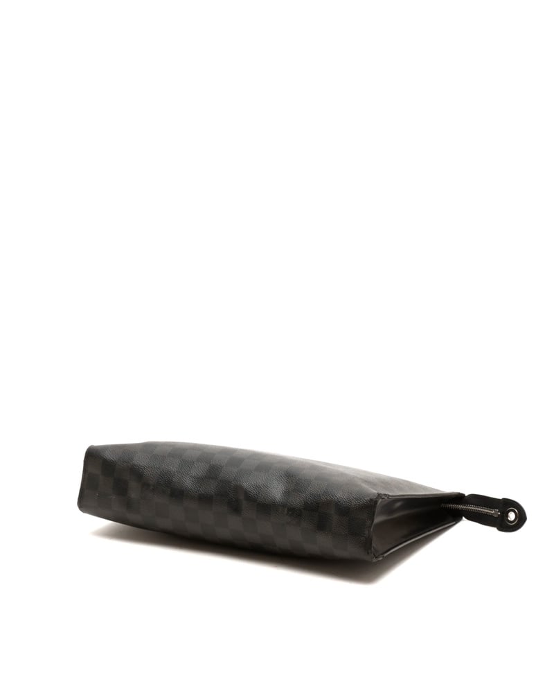 Louis Vuitton Damier Graphite Pochette Pochette Voyage MM Clutch Bag