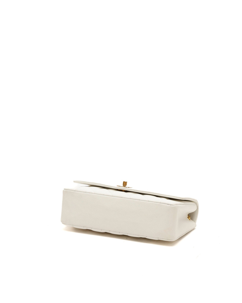 Chanel CC Diana Caviar Flap Bag