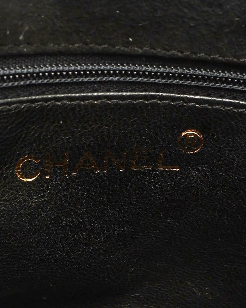 Chanel Suede Tassel Flap Bag