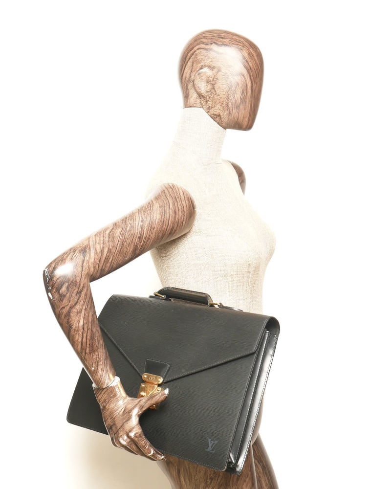 Louis Vuitton Epi Serviette Ambassador Business Bag