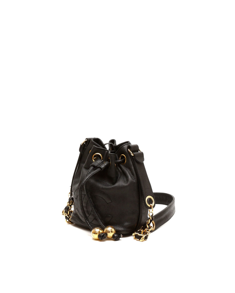 Chanel Caviar CC Bucket Bag