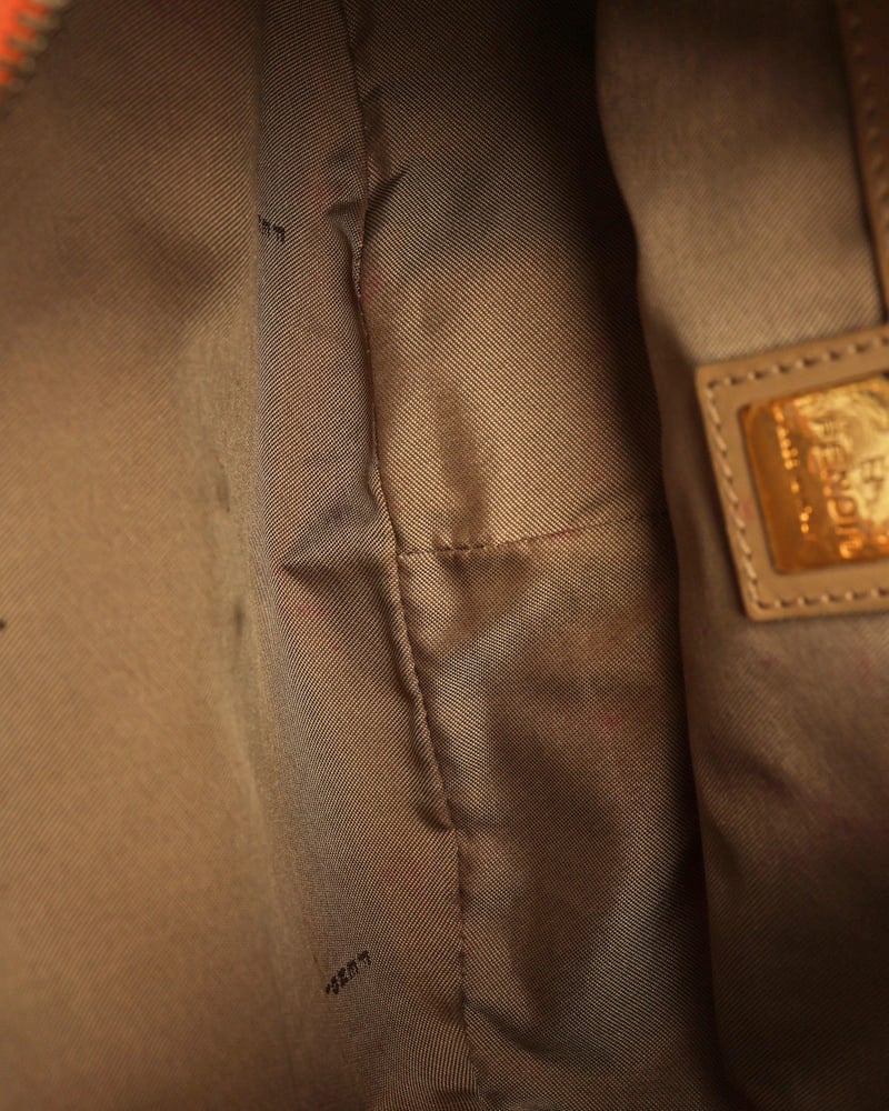 Fendi Zucchino Patent Leather Bag