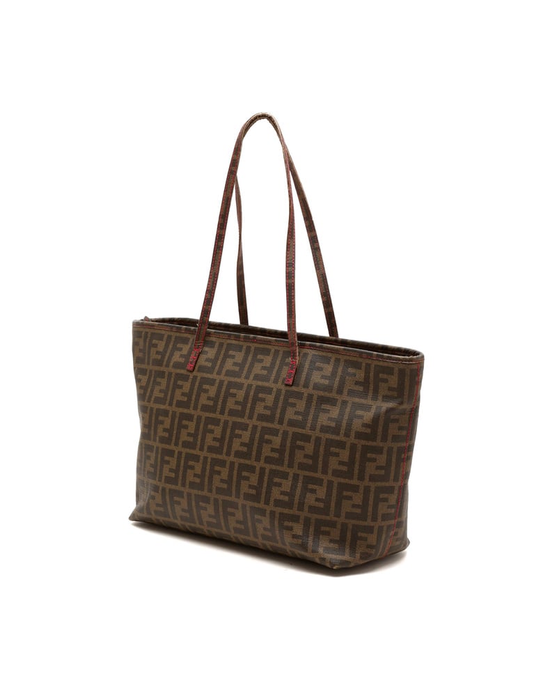 Fendi Zucca Roll Tote Bag