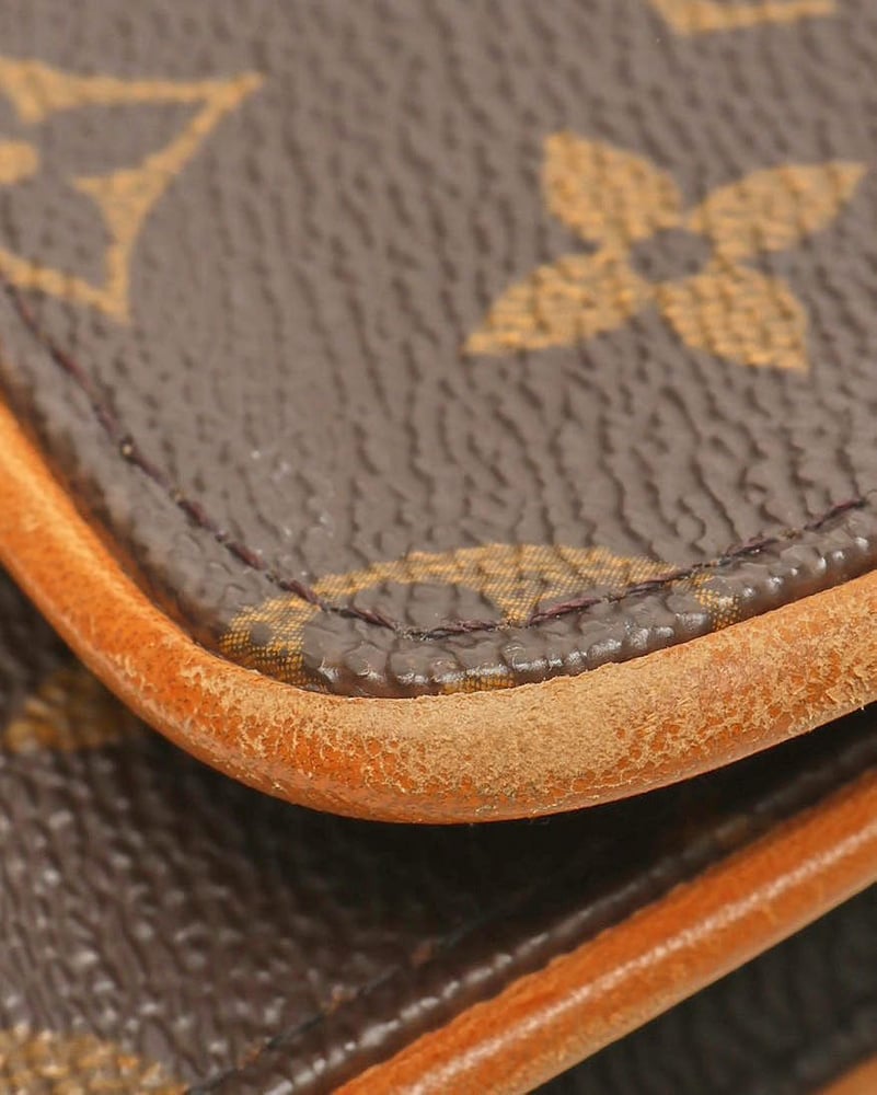 Louis Vuitton Monogram Pochette Twin GM Bag