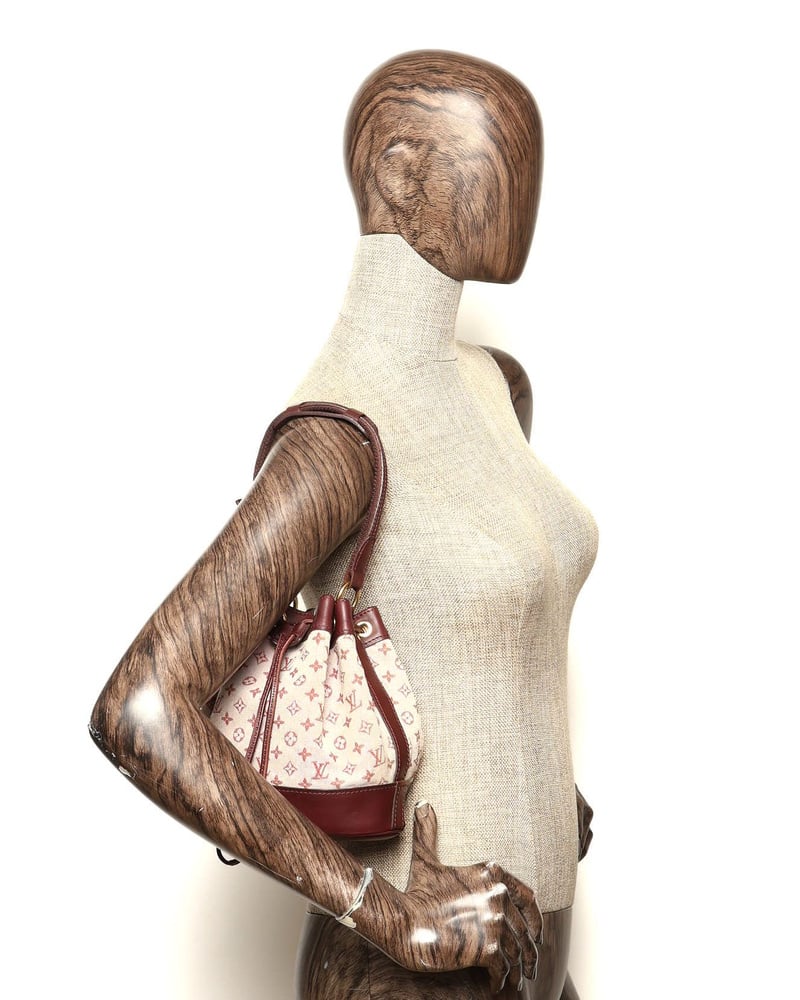Louis Vuitton Mini Lin Noelie Bucket Bag
