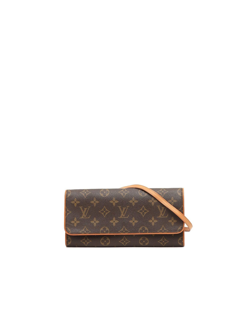 Louis Vuitton Monogram Pochette Twin GM Bag