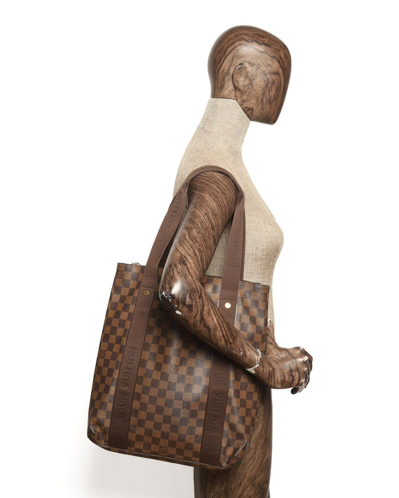 Louis Vuitton Damier Ebene Cabas Beaubourg Tote Bag